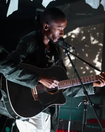 do poetry, spoken word and live music performance with an acoustic guitar.